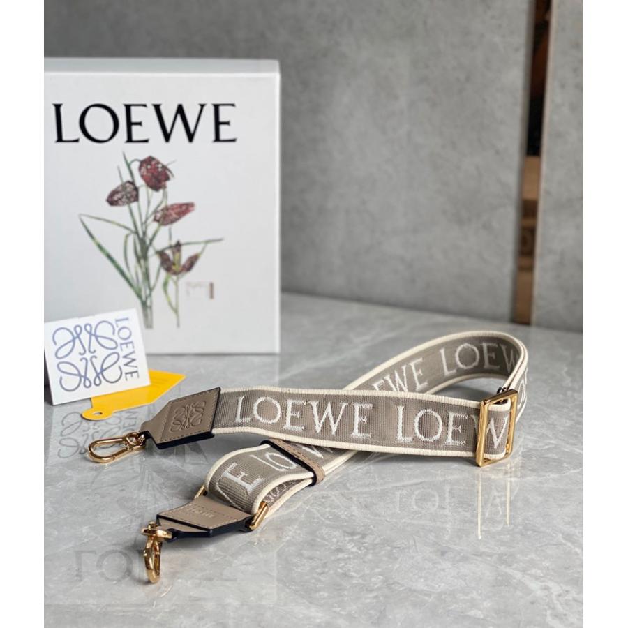 LOEWE ロエベ ストラップ loewe レザー Anagram leather-trimmed LOEWE ロエベ ストラップ loewe レザー Anagram leather-trimmed