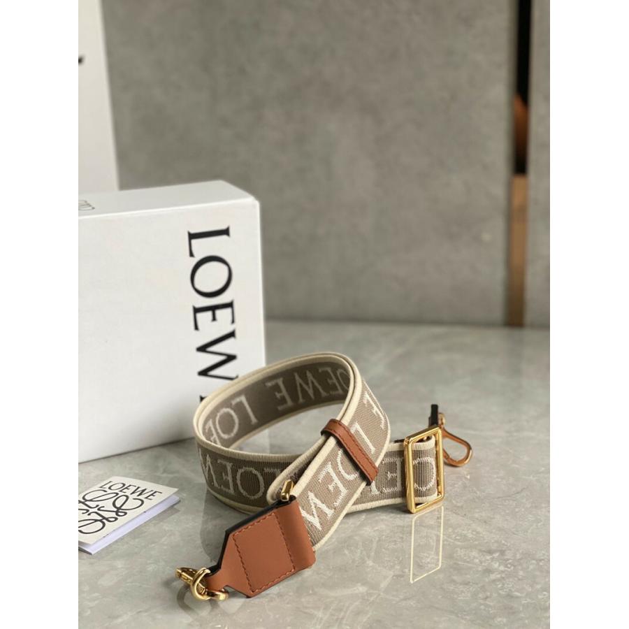 LOEWE ロエベ ストラップ loewe レザー Anagram leather-trimmed LOEWE ロエベ ストラップ loewe レザー Anagram leather-trimmed