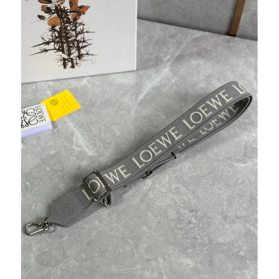 LOEWE ロエベ ストラップ loewe レザー Anagram leather-trimmed LOEWE ロエベ ストラップ loewe レザー Anagram leather-trimmed