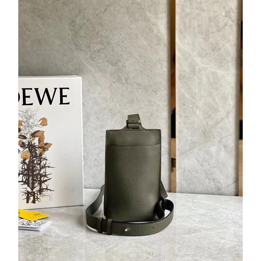 LOEWE ロエベ クロスボディバッグ メンズ バーティカル Tポケット レザー ショルダーバッグ アナグラム 鞄【並行輸入品】｜miyukigahara-store｜14