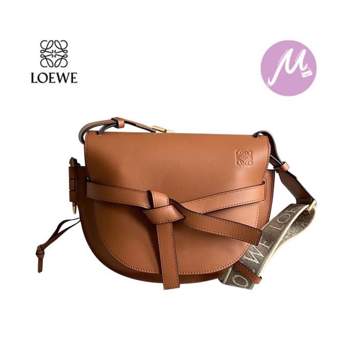 LOEWE ロエベ loewe ゲートデュアル バッグ (ソフトカーフ&ジャ LOEWE ロエベ loewe ゲートデュアル バッグ (ソフトカーフ&ジャ