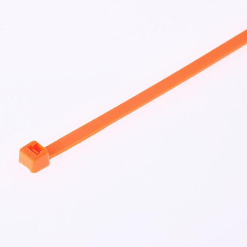 パンドウイット　ナイロン結束バンド　蛍光オレンジ　1000本入り　幅4.8mm　長さ188mm　PLT2S-M53