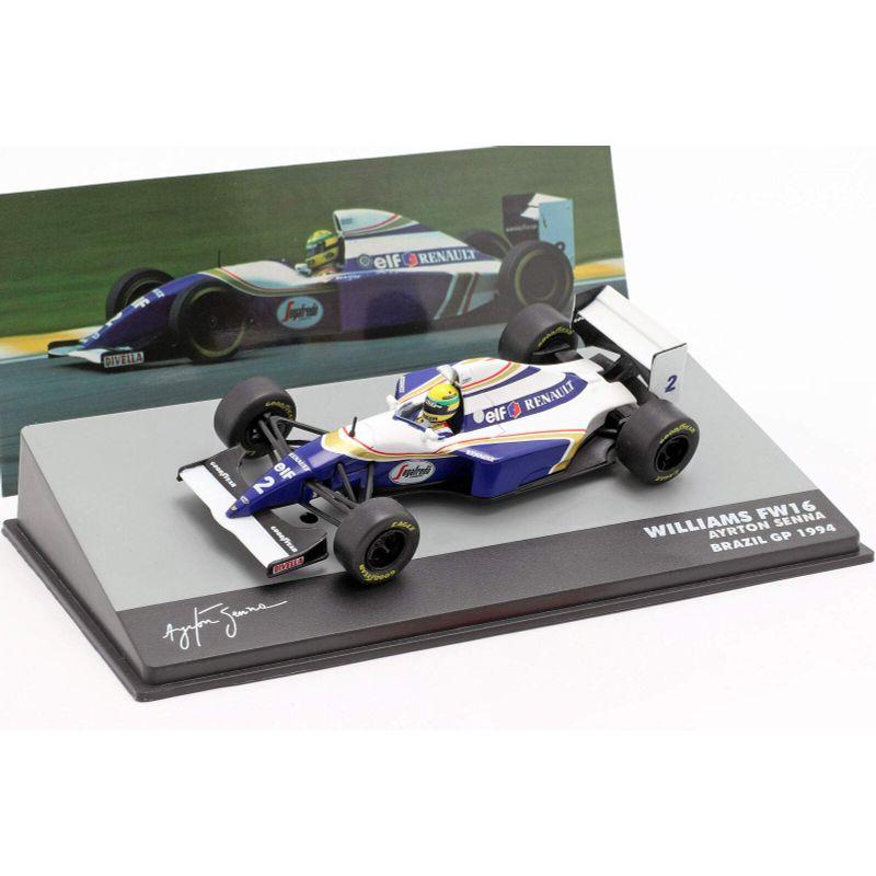 F1 ウィリアムズ FW16 アイルトン セナ ロスマンズ仕様 ミニカー