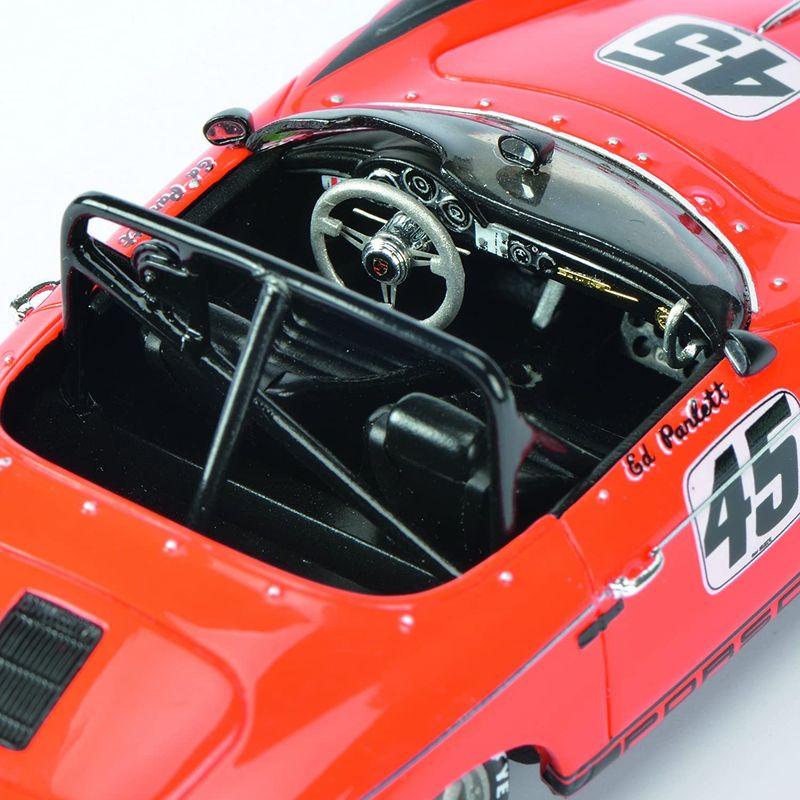 まもなく販売 シュコー 1/43 ポルシェ 356 スピードスター Ed Parlett #45 完成品