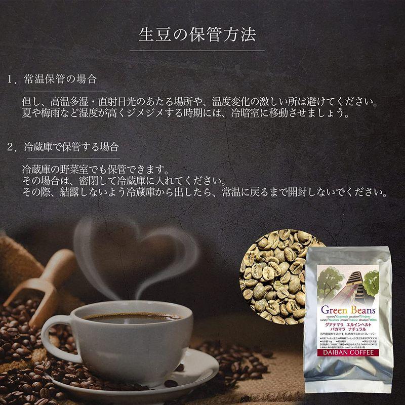 最高級 コーヒー 生豆 1Kg パカマラ / 生豆 グアテマラ コーヒー豆