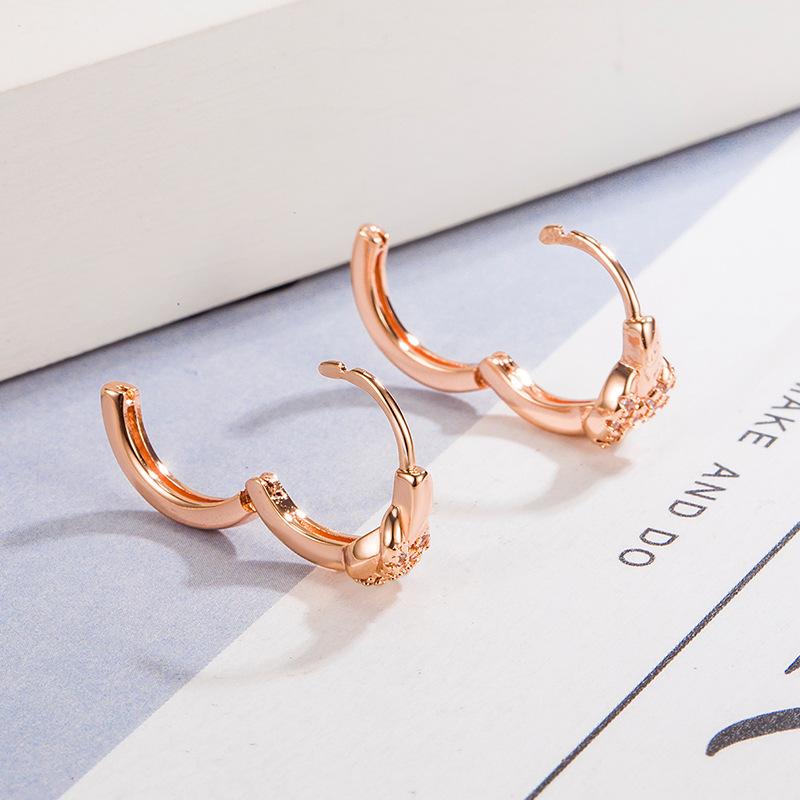 ピアス レディース 小さめ フープピアス アレルギー対応 ピンクゴールド 韓国 ジルコン かわいい 小さめ わかっていても ハンソヒ 韓国 おしゃれ ギフト |  | 03