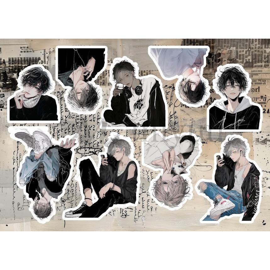 素材紙 a4デザインペーパー コラージュシート 人物 女の子 デザイン