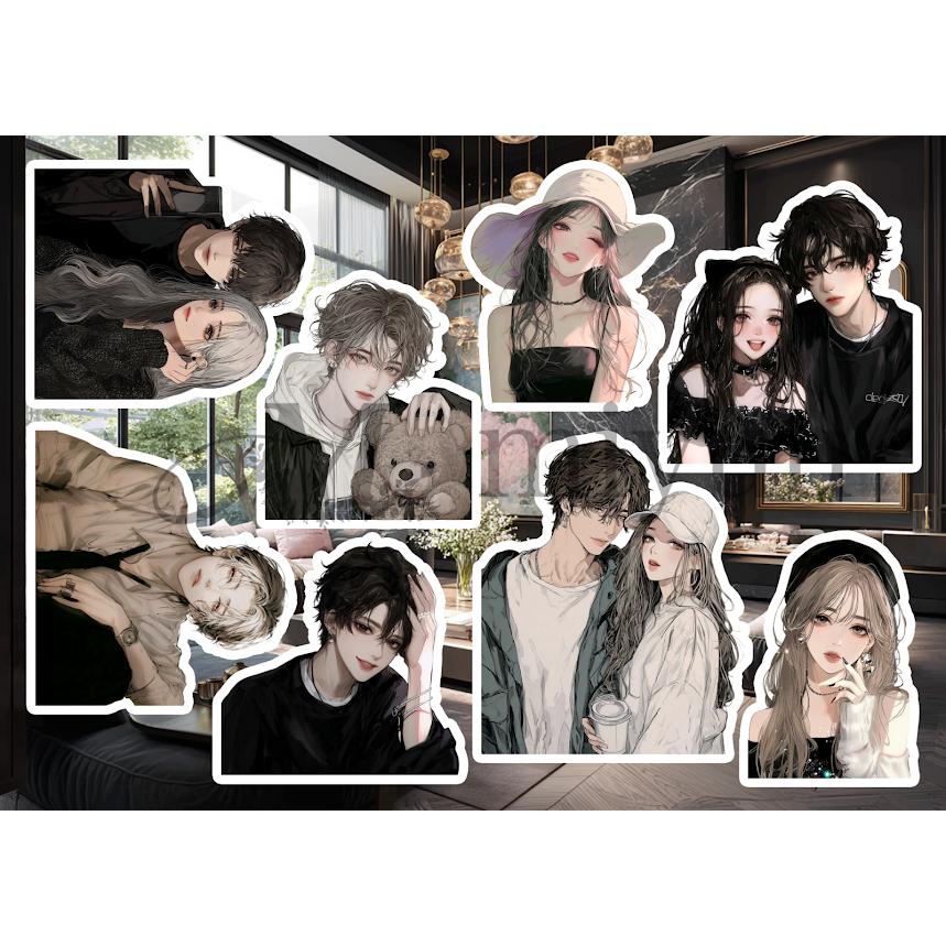 素材紙 a4デザインペーパー コラージュシート 人物 女の子 デザイン