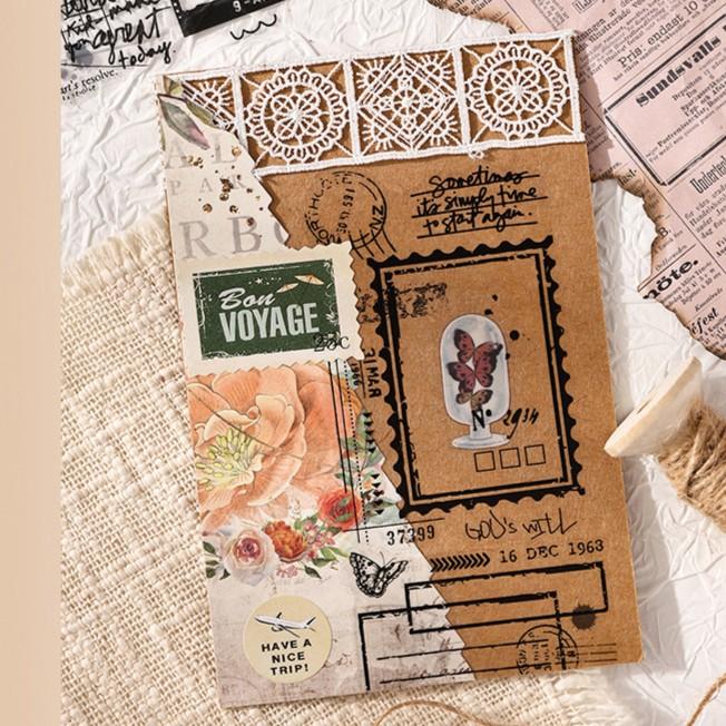 シールテープ コラージュ素材 シール PET素材 マステ マスキングテープ