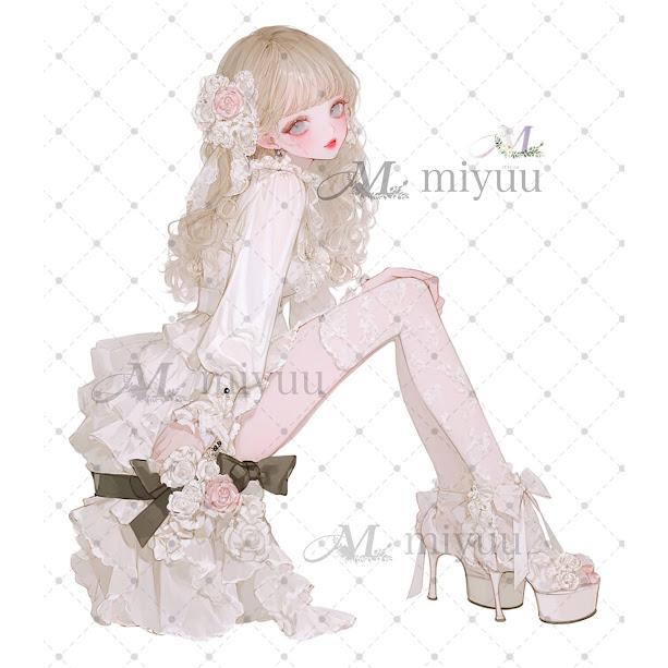 シールセット女の子 かわいい 女の子ステッカー コラージュ素材 女の子