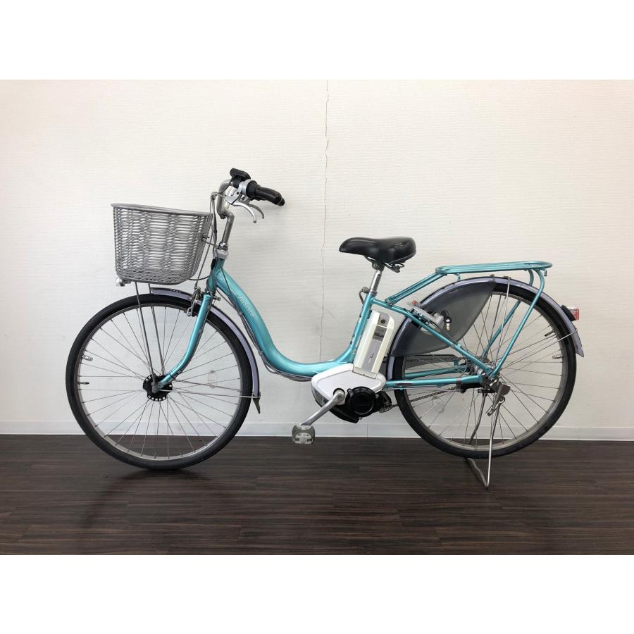 電動自転車 ブリヂストン アシスタ 26インチ ライトグリーン 8.1ah 