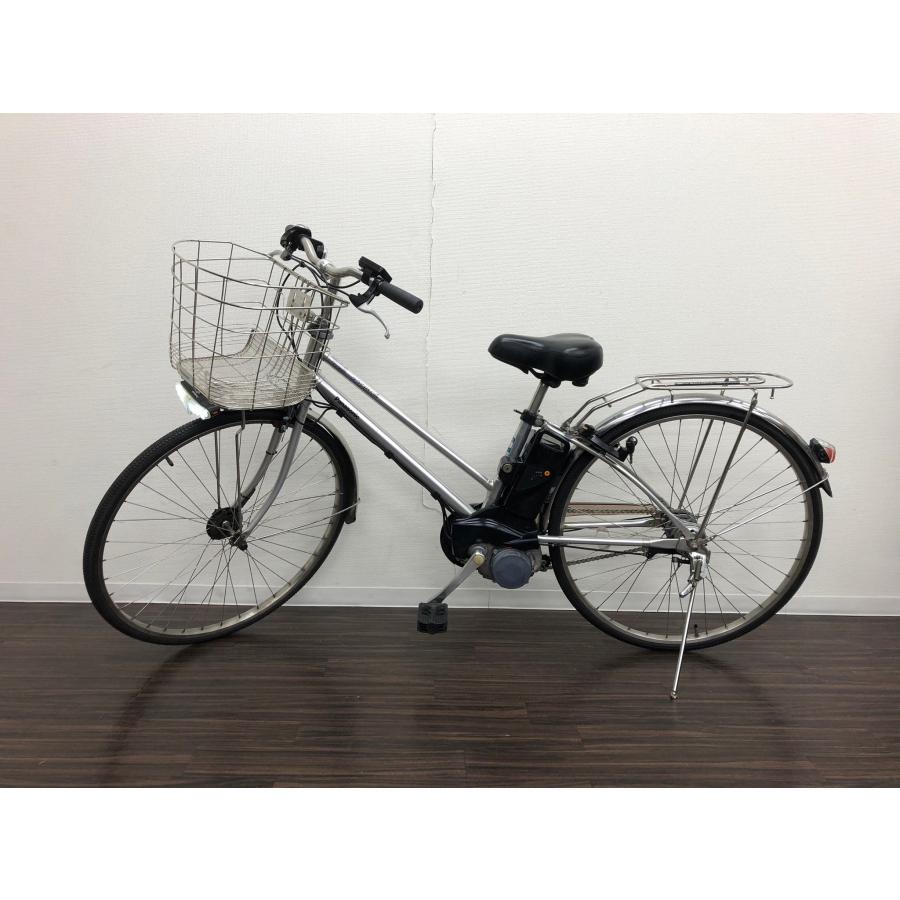 電動自転車 Panasonic Lithium vivi DX シルバー19☆