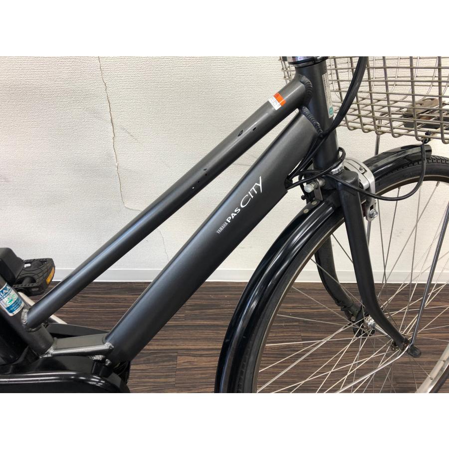 電動自転車 ヤマハ PAS CITY 27インチ ダークグレイ