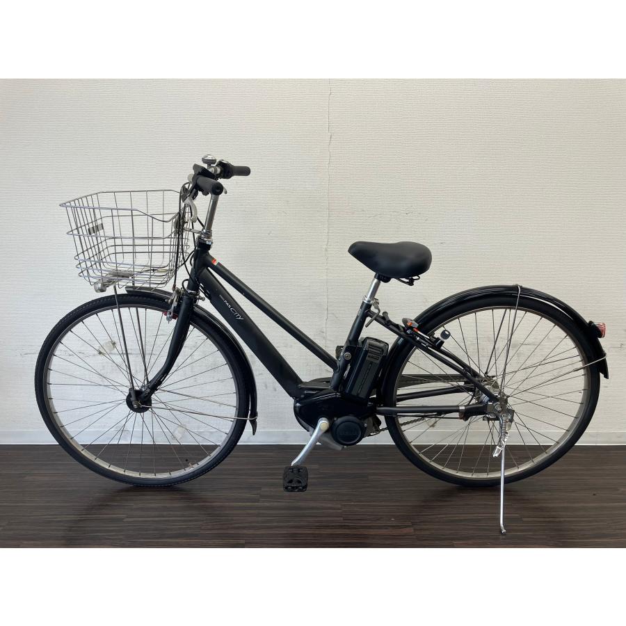 電動自転車 中古 27インチ ヤマハ パス シティ 2014年モデル 大容量8.7Ahバッテリー 元気な4点灯 新基準 YAMAHA PAS CITY ● H102SK070YM 電動自転車 中古 27インチ ヤマハ パス シティ 2014年モデル 大容量8.7
