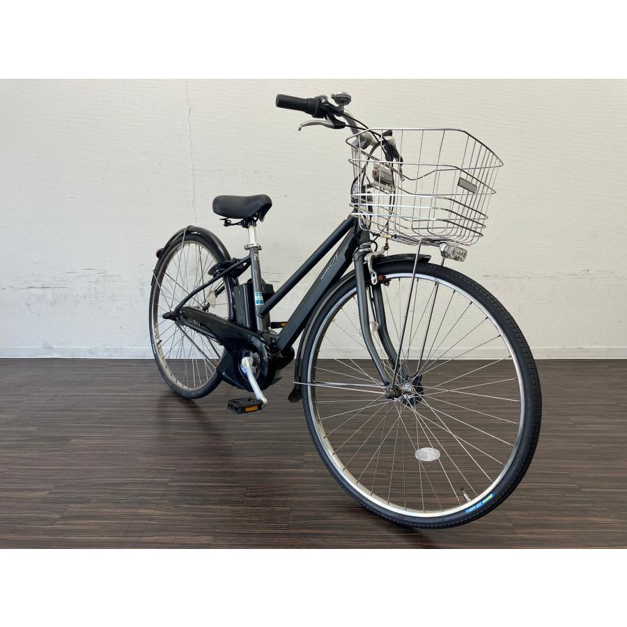 54ヤマハ新機種電動アシスト自転車pas city27インチ ブラックボディー