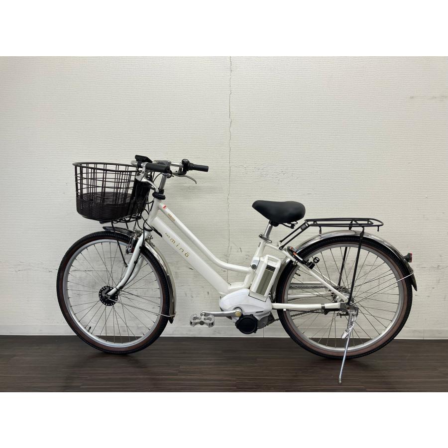 横浜在庫】電動自転車 ヤマハ PAS mina 26インチ ホワイト 8.7ah 2014 