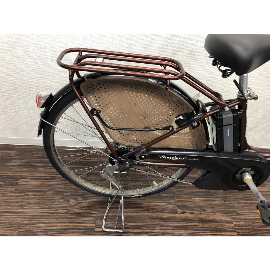 中古自転車3205 元電動自転車 ブリヂストン アンジェリーノ 22