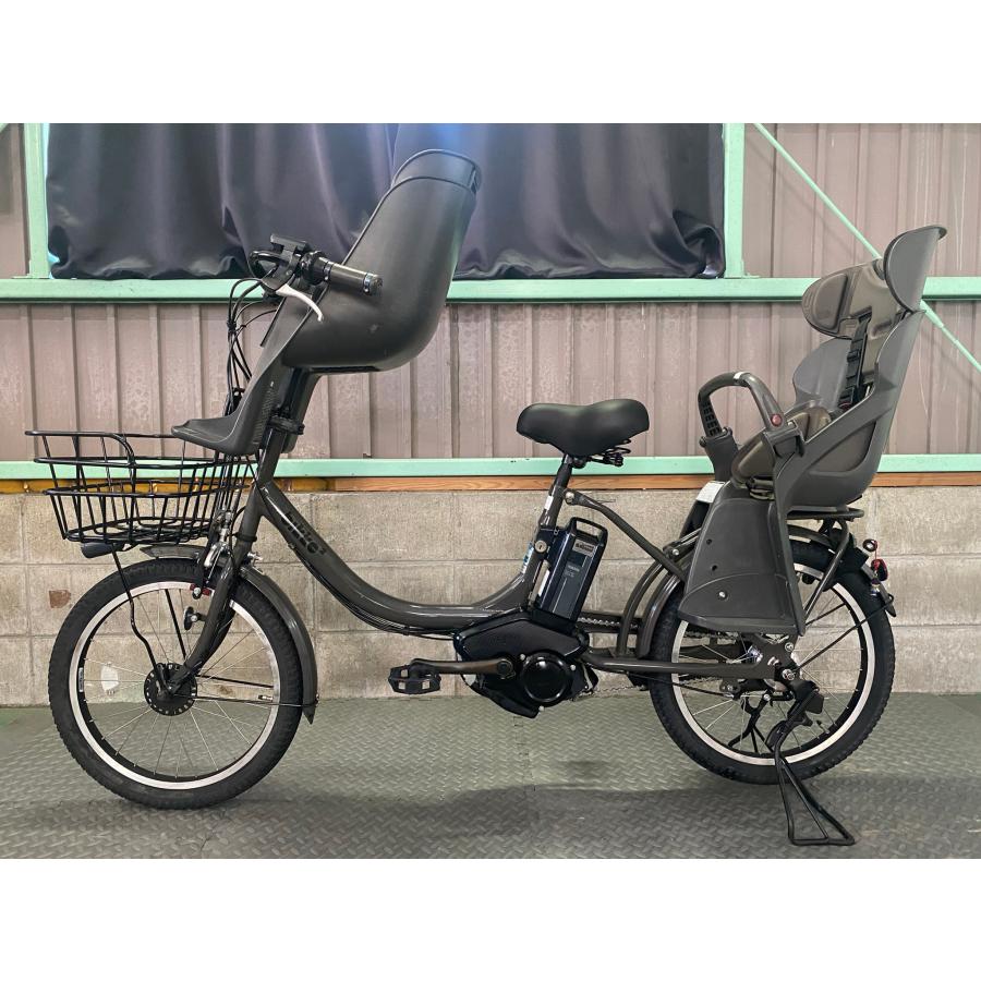 電動自転車 Bridgestone 二子供乗せ 20インチ 大容量バッテリー12.8AH