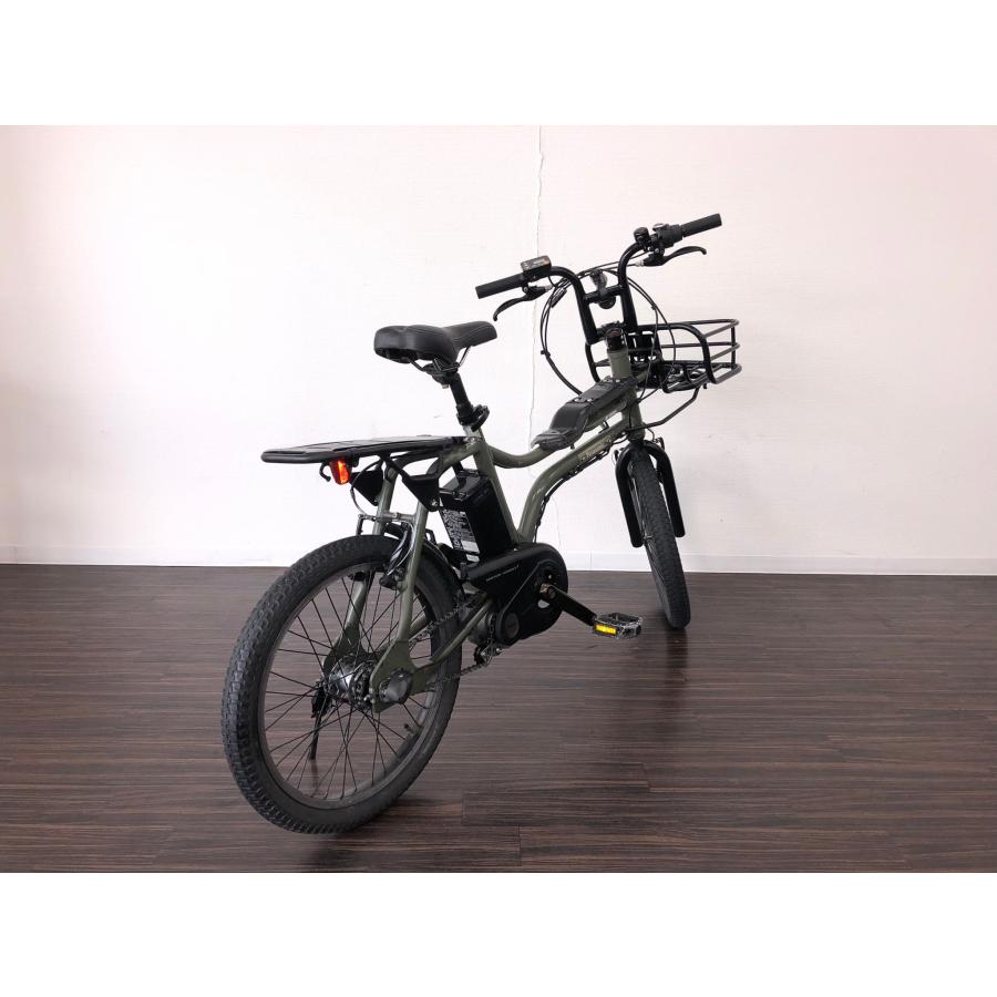 横浜在庫】電動自転車 パナソニック EZ スポーツ 20インチ カーキ 12ah  
