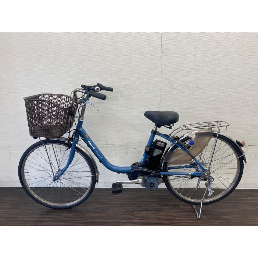 横浜在庫】電動自転車 パナソニック リチウムビビSS 24インチ ブルー  