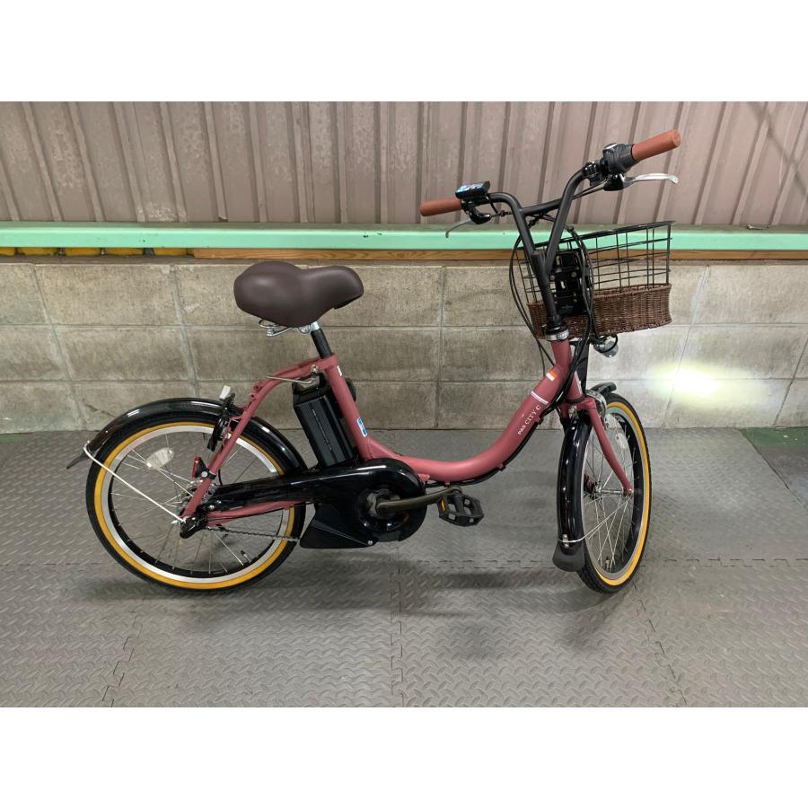 地域限定送料無料 ヤマハ パス シティC 新基準 20インチ 8,1AH 黒