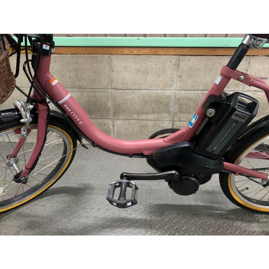 神戸在庫】電動自転車 ヤマハ PAS CITY C 20インチ マットロゼ 8.7ah  