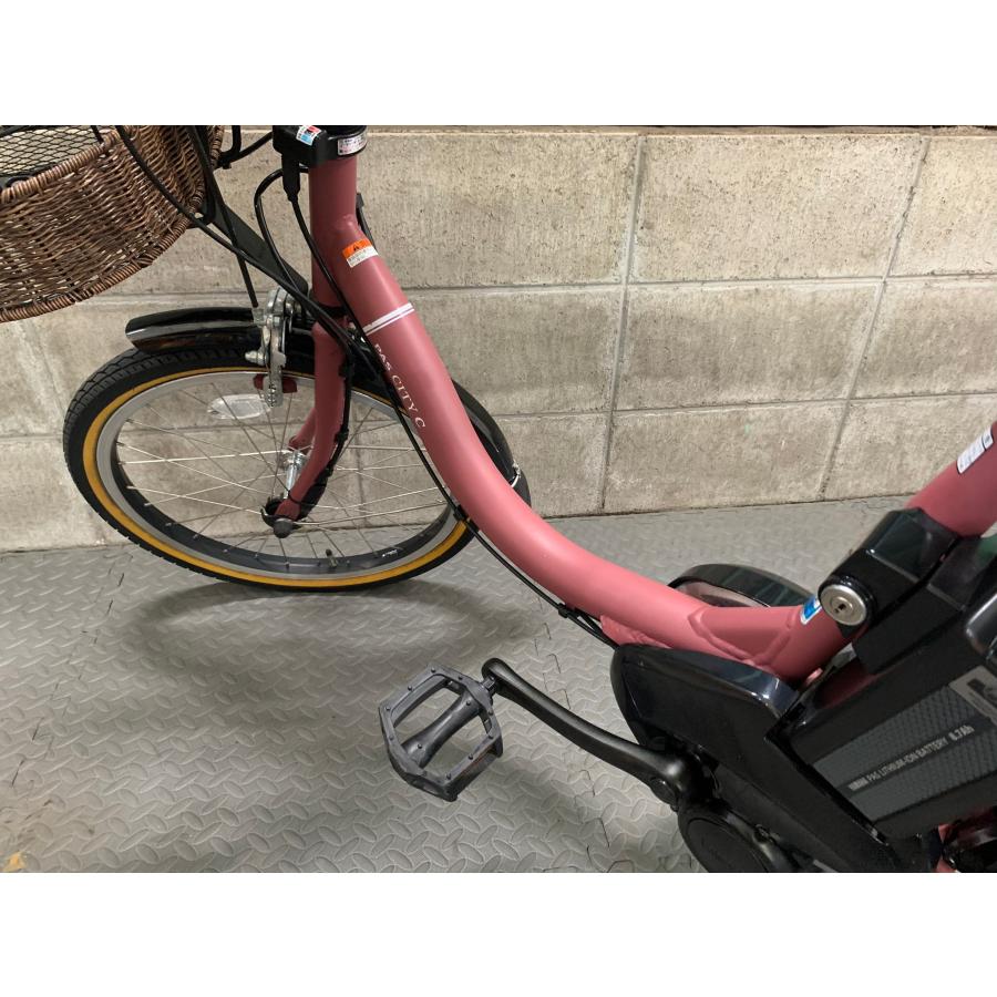 神戸在庫】電動自転車 ヤマハ PAS CITY C 20インチ マットロゼ 8.7ah  