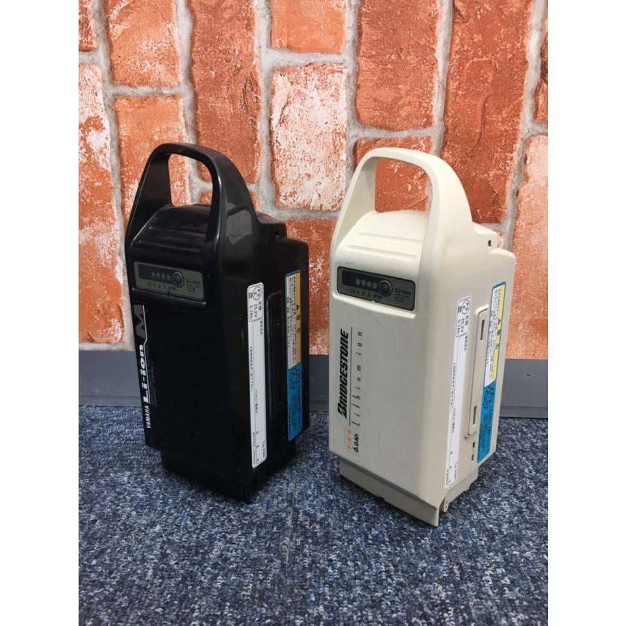 電動自転車　中古バッテリー　ヤマハ　ブリヂストン　リチウム　大容量６ah mizocool_battery6-201