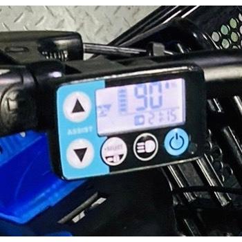 超大容量12.8AhバッテリーBRIDGESTONEヤマハ電動アシスト自転車 当社最大容量の12.8Ahバッテリーを搭載 従来より走行距離を約1.5