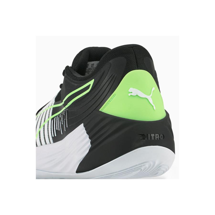 安値 バッシュ プーマ Puma フュージョンニトロ Fuzion Nitro Puma Black Green Glare 01 Wantannas Go Id