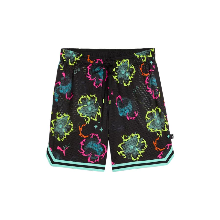 PUMA（プーマ） HOOPSxリック アンドモーティーAOP5.5インチショーツ