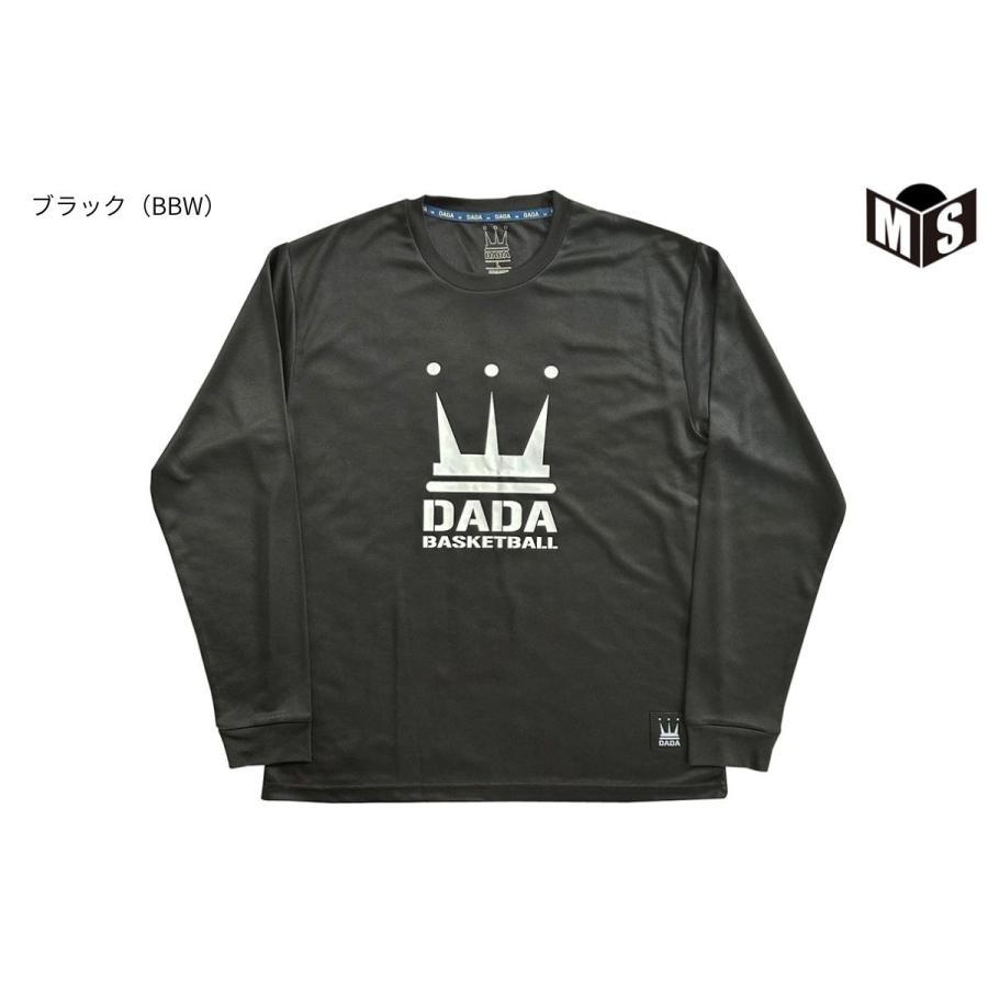 DADA（ダダ） CROWN BASKETBALL ロングTシャツ 【DAL25F008】 バスケ