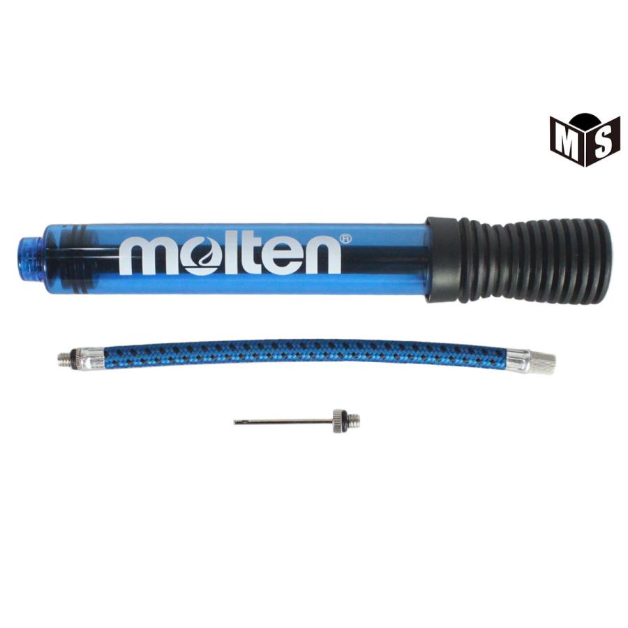 molten（モルテン） 空気入れ ハンドポンプ クリアブルー DHP21-CBL