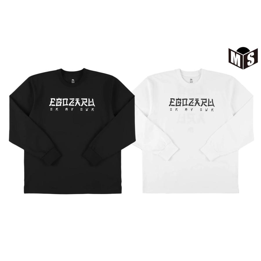 EGOZARU（エゴザル） BIGシルエット オリエンタルロゴ ロングスリーブT