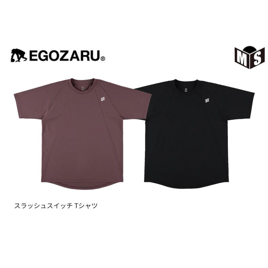 EGOZARU（エゴザル） スラッシュスイッチ Tシャツ EZFW26UST002 : m