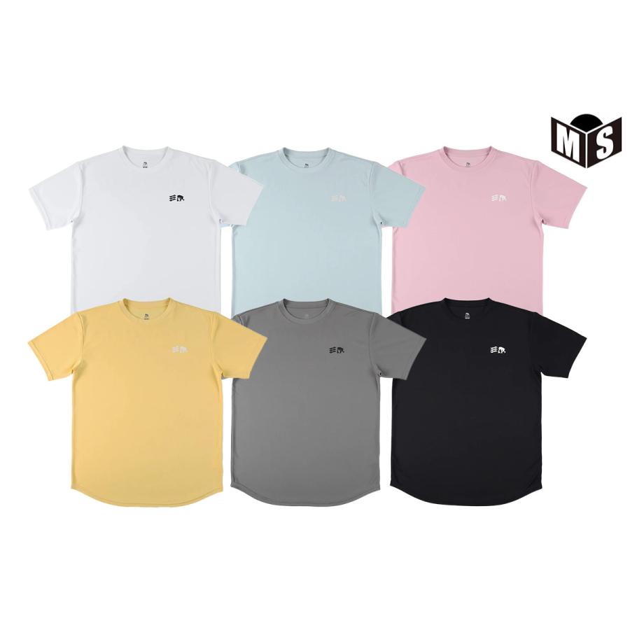 EGOZARU（エゴザル） ワンポイント デュアルロゴ Tシャツ