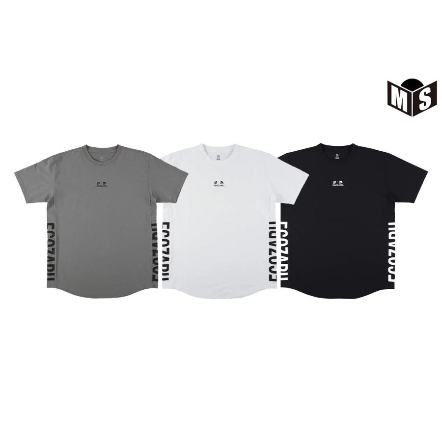 EGOZARU（エゴザル） デュアルロゴ サイドパネル Tシャツ