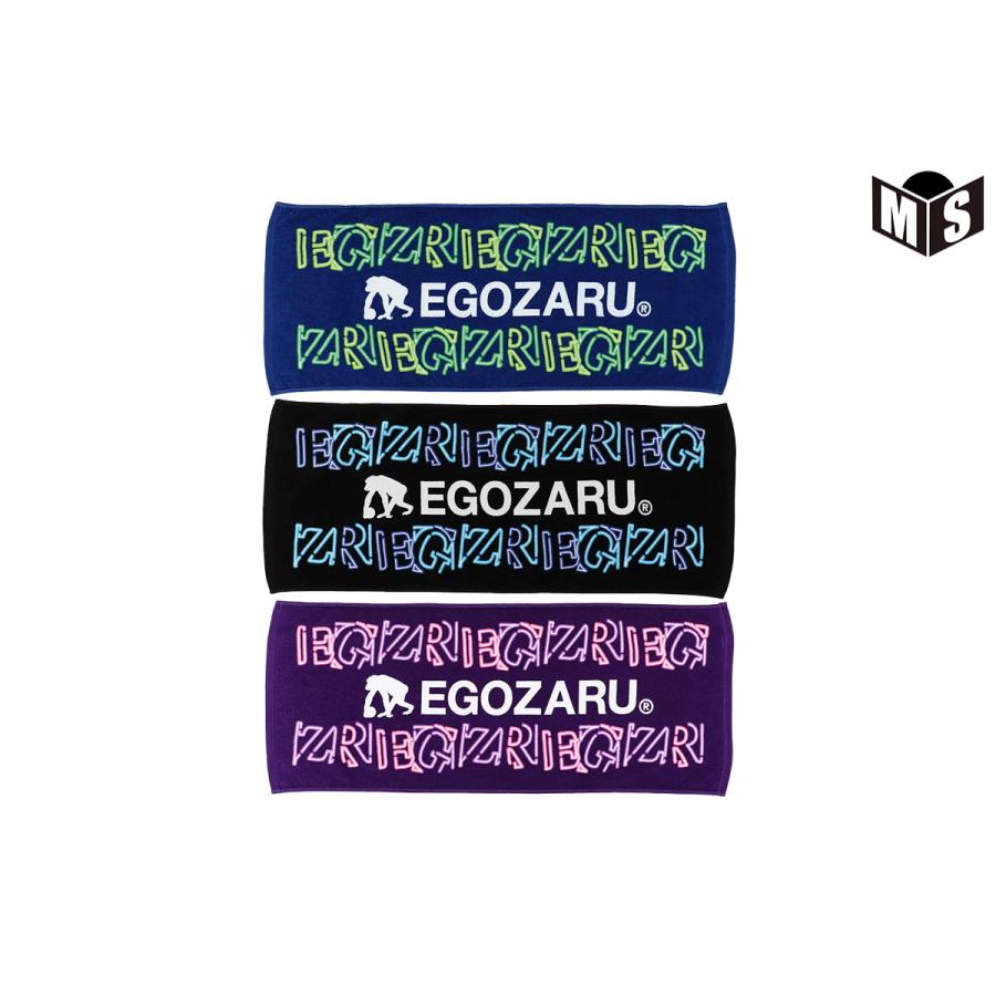 ◇ネーム刺繍可能◇ EGZRネオン スポーツフェイスタオル エゴザル