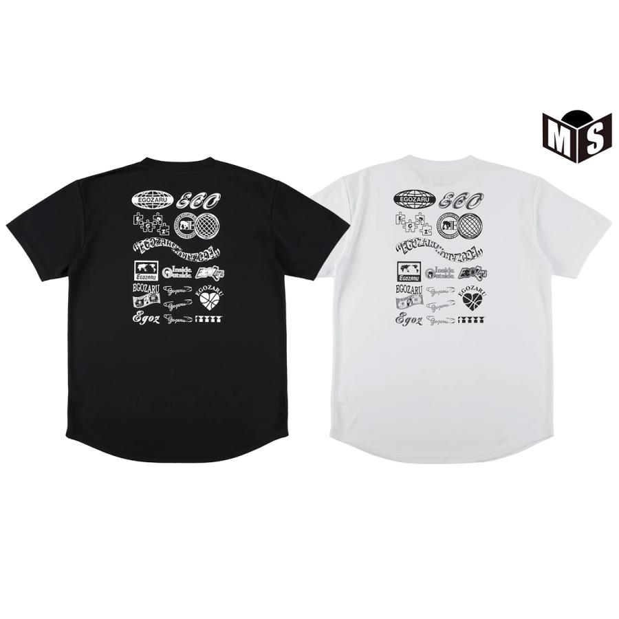 さなえ 新品未使用未開封！！EGOZARU半袖Ｔシャツ&バスパンセットＸＬ EGOZARU（エゴザル） EZアイコンバック Tシャツ 【EZSS26UST027