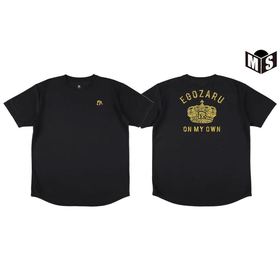 EGOZARU（エゴザル） ロイヤルクラウン バックプリント Tシャツ