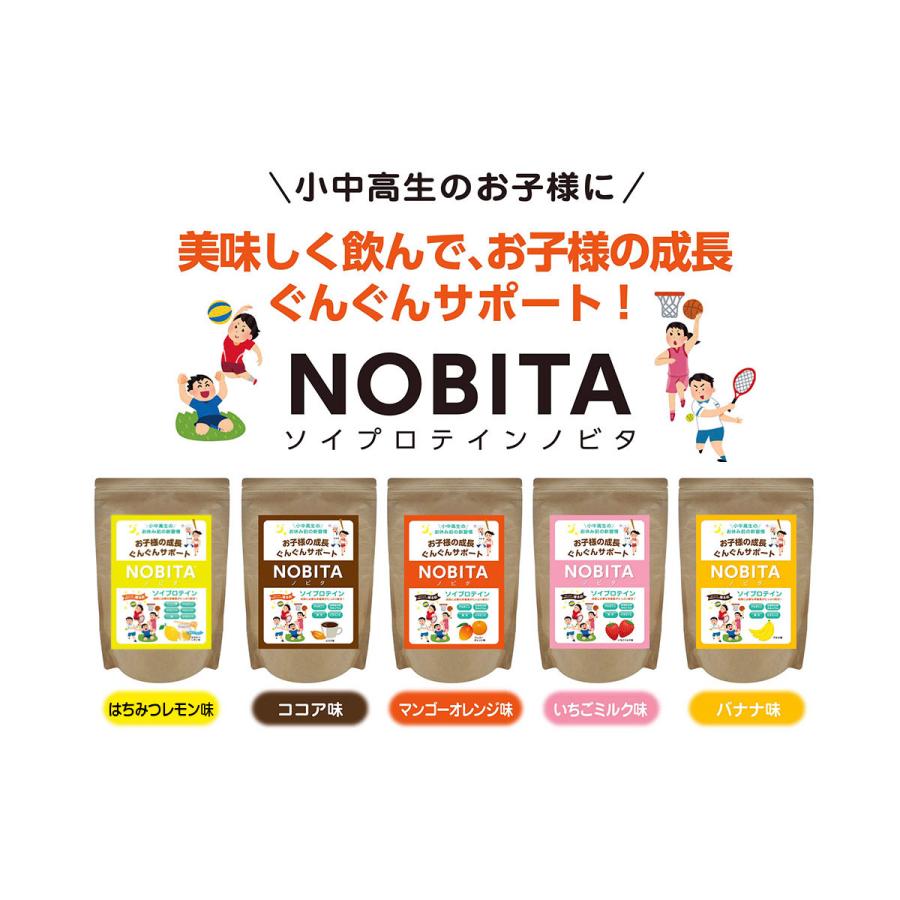 Spazio（スパッツィオ） ノビタ NOBITA ソイプロテイン 600g 約1か月分