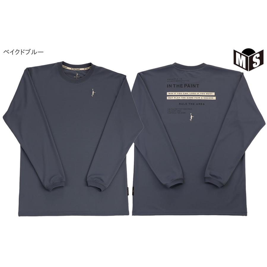ロングスリーブシャツ インザペイント 【ITP24402】 バスケ ロン ロングスリーブシャツ インザペイント 【ITP24402】 バスケ ロン