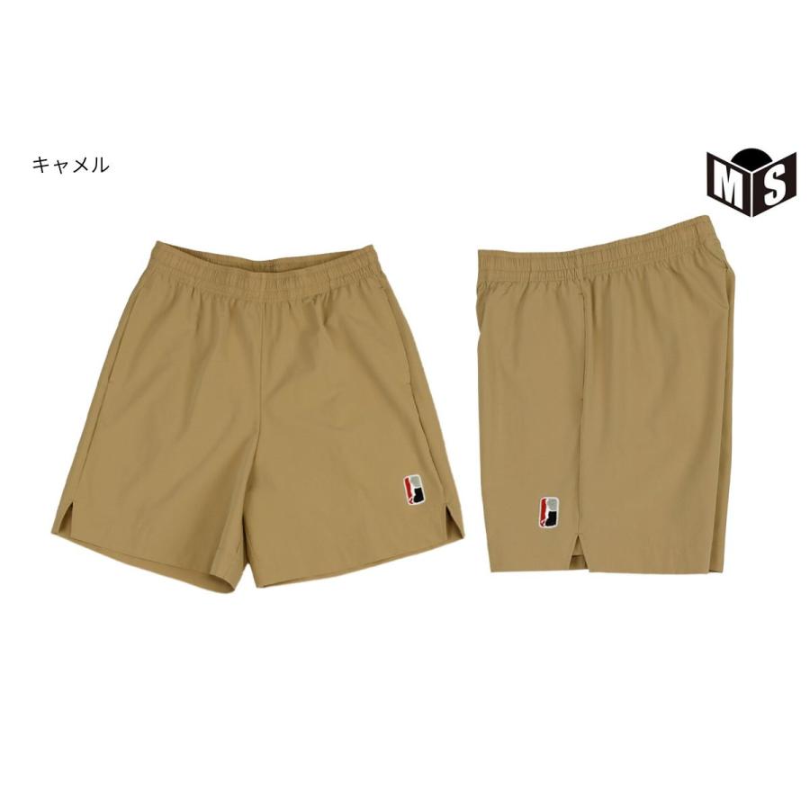 膝上ショート丈]サガラワッペンウーブンショーツ インザペイント