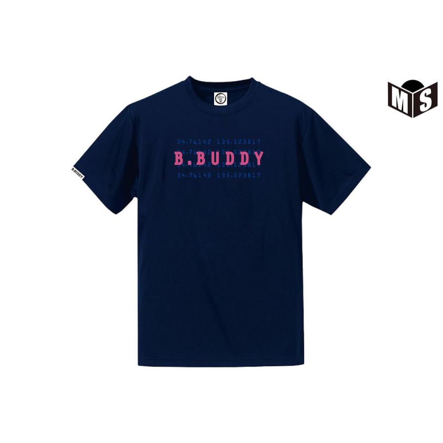 バスケ tシャツ ビー.バディ B.BUDDY IDO KEIDO Tシャツ ネイビー ST22
