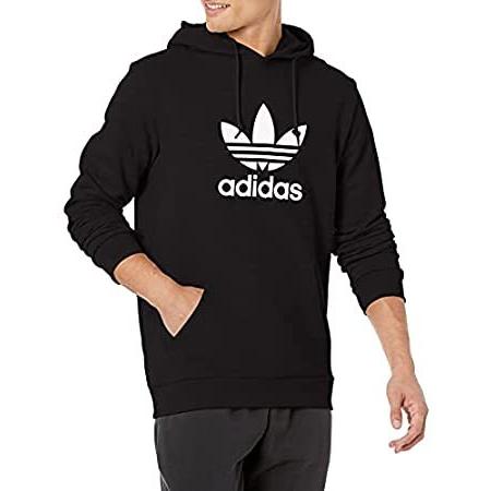 可愛い通販サイト 特別価格adidas オリジナル メンズ トレフォイル パーカー Us サイズ Xx Large カラー ブラック好評販売中 新商品発売中 Www Superavila Com