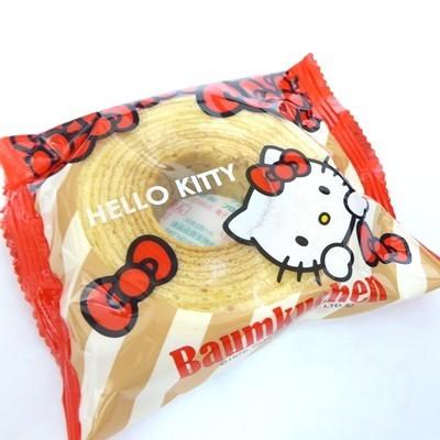 ハローキティ　バームクーヘン　バニラ味　特売180個　金城製菓代引き不可 ご了承ください