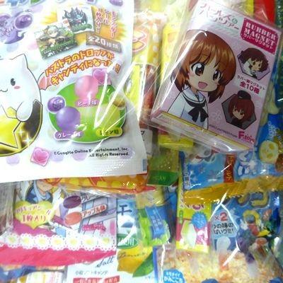 お祭り・イベント用　お菓子のくじ引き　お菓子台紙当て60付｜mizota｜04