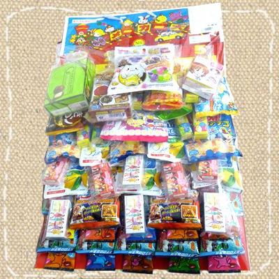 お祭り・イベントお菓子のくじ引き お菓子台紙当て60付 卸価格 : みぞ