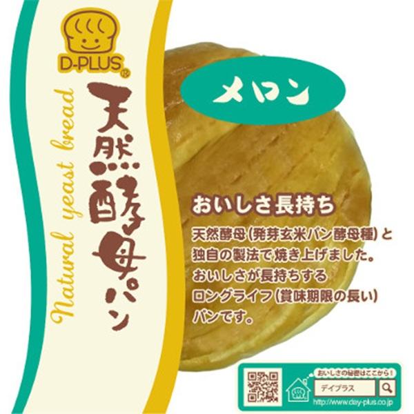 デイプラス 天然酵母パン メロン 12個入×1箱 : みぞた オンライン
