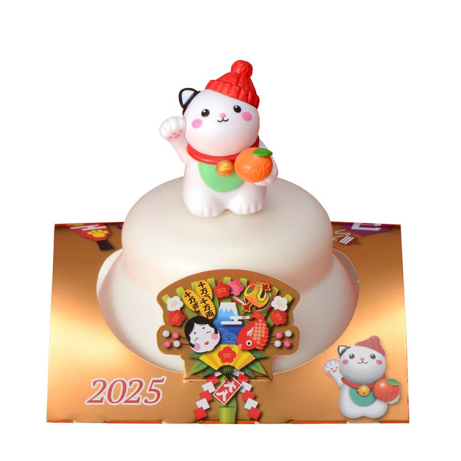 越後製菓 お鏡餅 丸餅入り 招福 招き猫 にゃあ 66g （056427） 12月